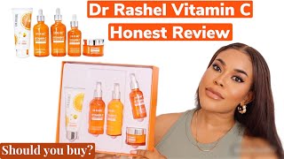 DR RASHEL VITAMIN C FACE BRIGHTENING COMPLETE SKINCARE SET REVIEW. Worth the hype?