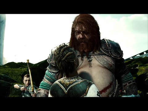 "Take One More Step." - Thor Protects Atreus From Heimdall Scene | God Of War Ragnarök