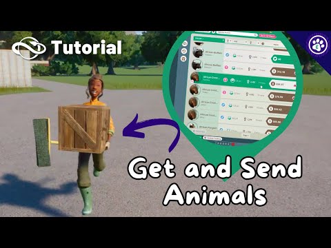 How to Adopt and Send Animals to your Zoo | Planet Zoo Tutorial