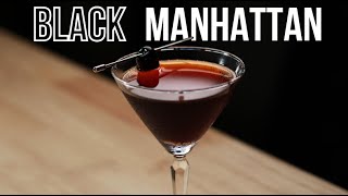 How to Make the Black Manhattan – A Bold Twist on the Classic