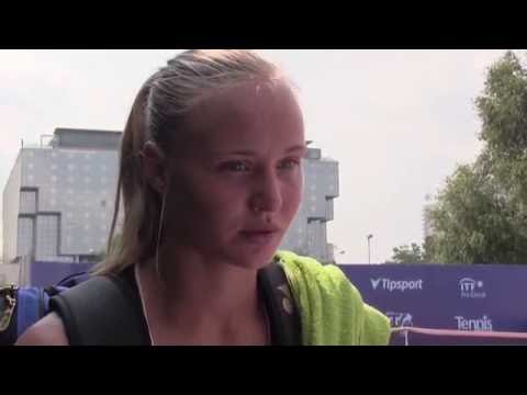 EMPIRE Tennis Academy: Advantage Cars Prague Open 2016 by Zenova, INTERVIEW Rebecca Sramkova