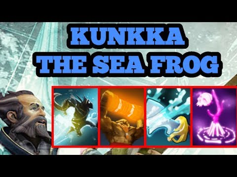 NEW DOTA 2 ABILITY DRAFT 2020 IMBA BROKEN SKILL KUNKKA THE SEA FROG
