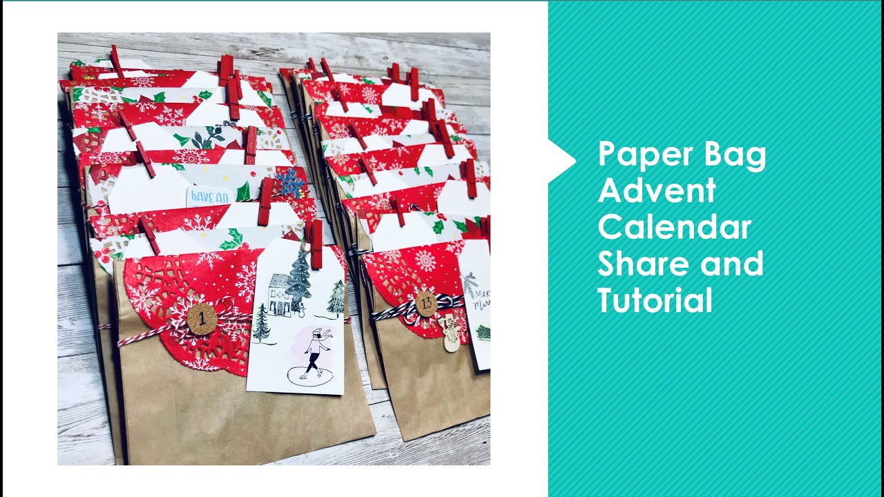 Paper Bag Advent Calendar