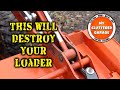 How To Back Drag Without Hurting Your Front End Loader Cylinders Kubota B2601 And Others 129