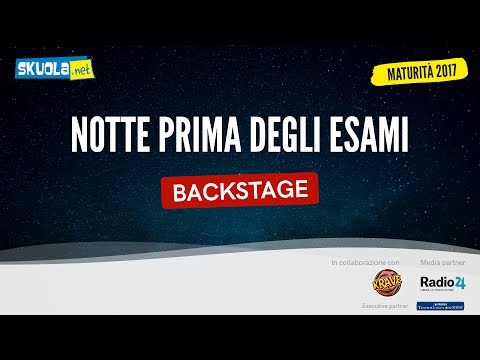 Il backstage della nostra diretta!