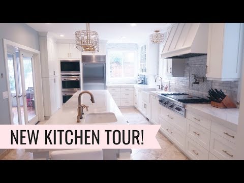 Kitchen tour! + Kitchen remodel details! Video