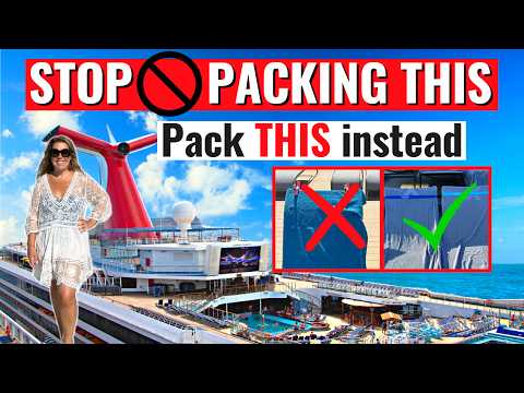Thumbnail for What I'm NOT Packing for a Cruise in 2024 *What I'm bringing instead*