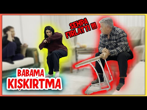 BABAMA PSİKOLOJİK DEV ŞAKA ! ( ÇILDIRDI )