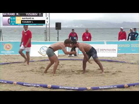 Round 3 Men's BW - 90 kg: M. MAYRAND (FRA) v. I. YUSUBOV (AZE)