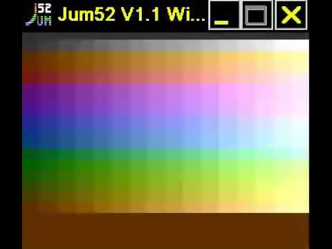 ATARI 5200 256 COLORS PALETTE