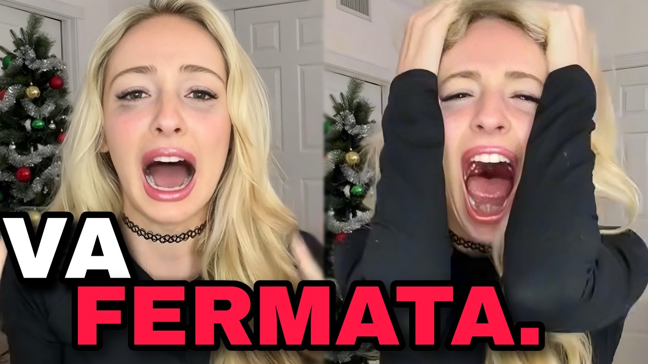 QUESTA TIKTOKER DEVE ESSERE FERMATA