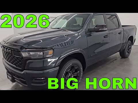 BRAND NEW 2026 RAM 1500 BIG HORN NIGHT FORGED BLUE 4K WALKAROUND 26T2 SOLD!