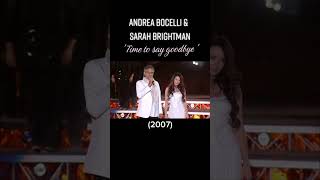 Time To Say Goodbye - Sarah Brightman &amp; Andrea Bocelli 30.06.2023 #andreabocelli #operatophits