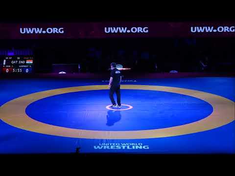 BRONZE GR - 82 kg: J. M KHAN (QAT) v. S. HARPREET (IND)