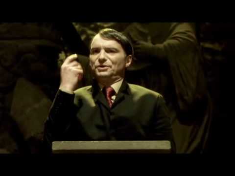 Ivan Trojan as Adolf Hitler in "One hand cannot clap"