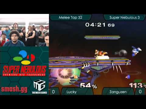 SN3 Top 32 - Lucky (Fox) vs Zanguzen (Falco) Losers Round 4 Part 1