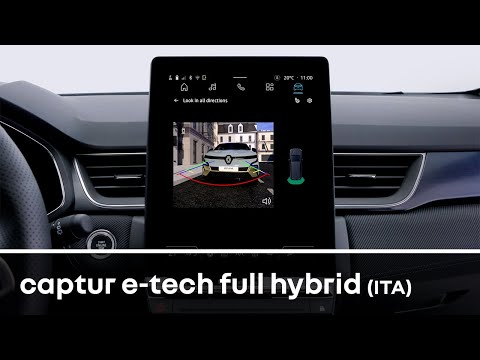 parking camera - Captur E-Tech full hybrid - Renault