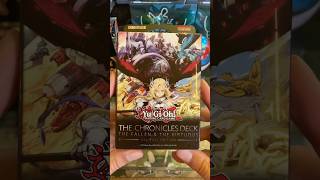 THE CHRONICLES DECK THE FALLEN AND THE VIRTUOUS OPENING YUGHIOH #branded #yugioh #konami