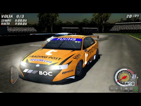 TOCA Race Driver 3 • V8 Supercars • Adelaide Night • UT V.1.6.0A MOD • (PC)