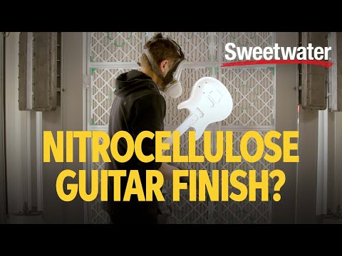 What Is a Nitrocellulose Guitar Finish?