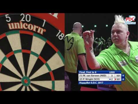 Peter Wright v Michael van Gerwen - HappyBet German Darts Championship 2017 - ET1 Final