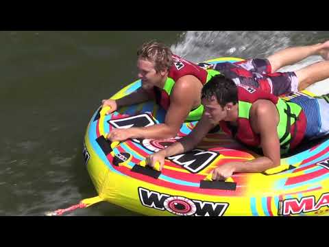 Wow Macho Cockpit 2 Person Tow Tube