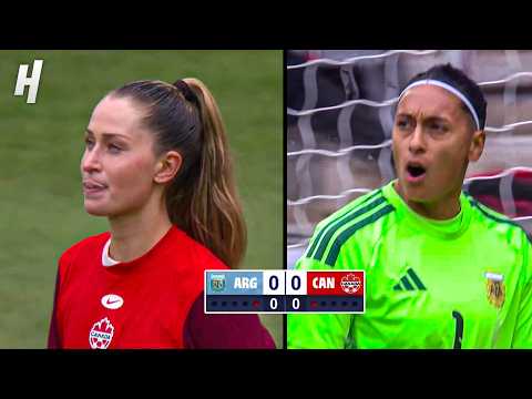 Canada vs Argentina PENALTY SHOOTOUT | SheBelieves Cup 2026 😱