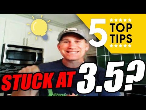Tennis Lesson: Stuck at 3.5? Here's 5 Tennis Tips to Get Bumped to 4.0