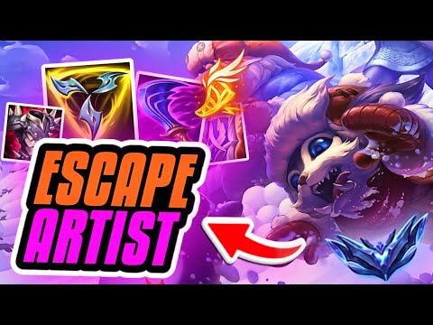 ULTIMATE ESCAPE ARTIST ON GNAR!!! Pre-Season 13 Gnar Ranked Gameplay (League of Legends)