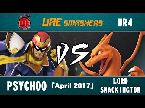 SSB4 Apr 2017: Psychoo (C. Falcon, Lucario) vs Lord Snackington (Charizard) - WR4