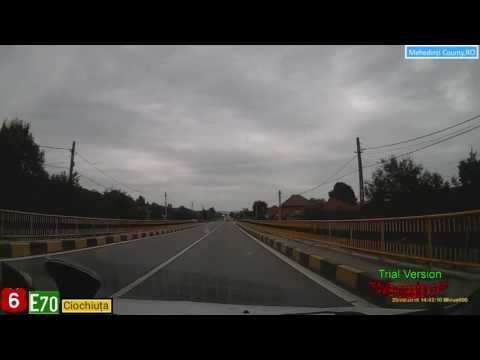 Romania : DN6/E70 - Drobeta Turnu Severin (MH) - Filiasi (DJ)