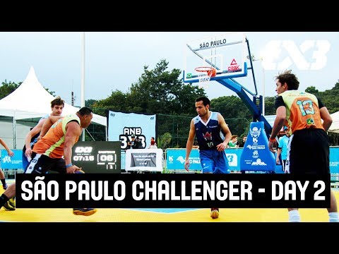 FIBA 3x3 São Paulo Challenger 2017 - Re-Live - Day 2