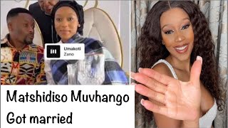 Buhle Samuels from Muvhango got married Congratulations