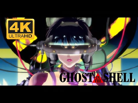 Ghost in the Shell (1997) PS1 PSX Intro FMV [N_OPR] 2160p 4K Machine Learning 12x Upscale