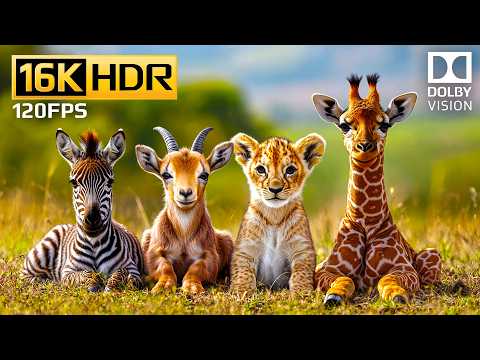 Baby Animals OLED Demo HDR 16 Video Ultra HD Dolby Vision™ 60fps