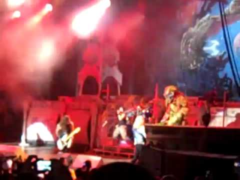 Iron Maiden Eddie makes appearance PNC July 2010