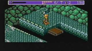 Sega Genesis - Landstalker Gameplay