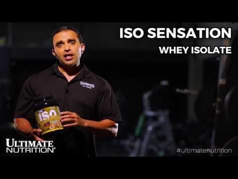 Ultimate nutrition iso sensation 5lb, for lean muscle mass, ...