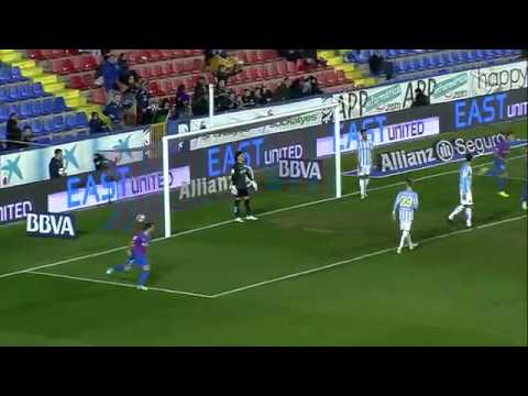 Gol de barral levante 1-2 malaga