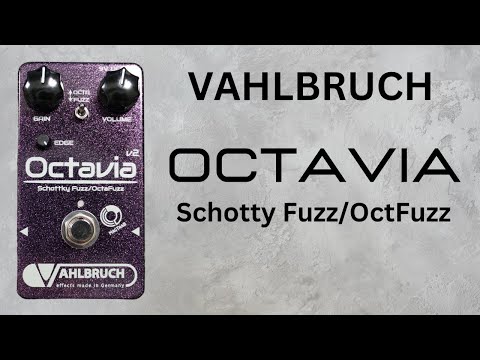 Vahlbruch Octavia v2 , OctaFuzz / Fuzz pedal, NEW, made in Germany image 2