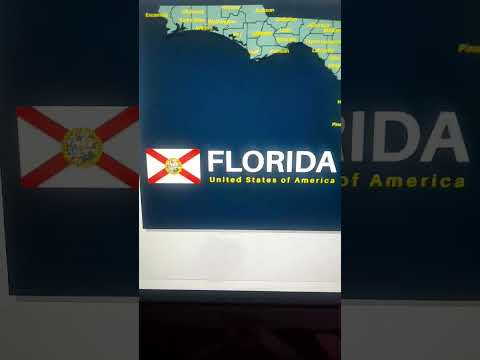 Professional Florida Counties Map Download the map link in the bio and description