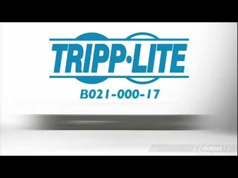 Product Tour: TRIPP LITE B021-000-17 1U Rackmount Console w/ 17" LCD