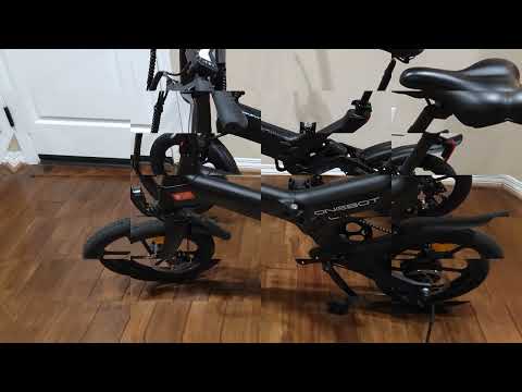 Compare Headlights on Jetson Haze vs. ONEBOT S7 Folding Electric Bike