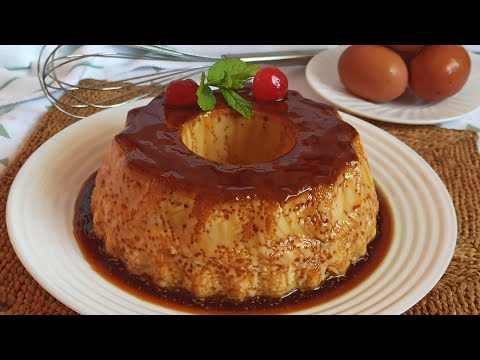 🍮😜CON POCOS INGREDIENTES EL MEJOR POSTRE DEL MUNDO! FLAN DE HUEVO RÁPIDO Y FÁCIL🍮😋| El Dulce Paladar