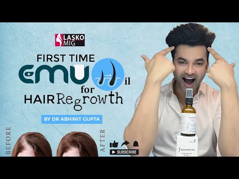 First time EMU Oil for Hair Regrowth by Dr Abhinit...