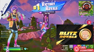 Fortnite Chapter 6 Season 4 Blitz Royale victory royale PS5 Gameplay