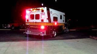 preview picture of video 'BRVRS Ambulance 152 Responding 2-2-13'
