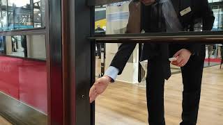 Üstte Toplanır Giyotin Cam Sistemi - Vertiflex Up