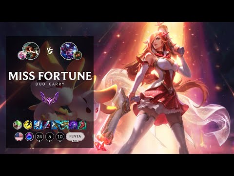 Miss Fortune ADC vs Vayne - NA Master Patch 12.10