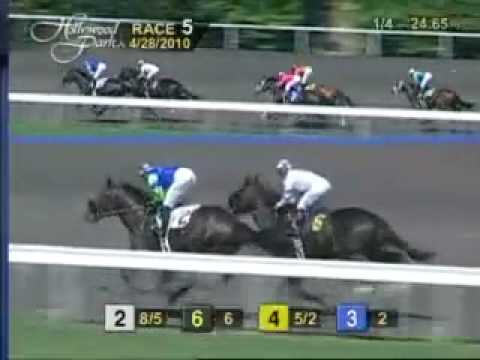 Golden Itiz Impressive Winner  in Hollywood Park Feature